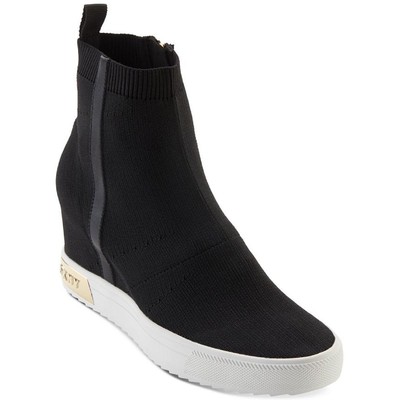 

Женские повседневные и модные кроссовки на танкетке DKNY Cali 10 Medium (B,M) 3618, Черный, Cali Wedge Sneaker