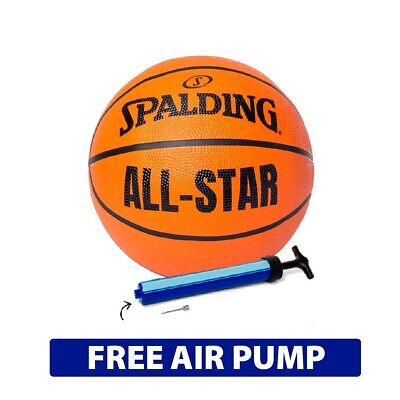 Spalding NBA Basketball Game New Official Size 7 29.5 Men s + FREE Ball Pump