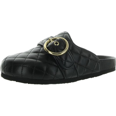 See by Chloe Womens Jodie Black Leather Mules Shoes 38 Medium (B,M) BHFO 7003