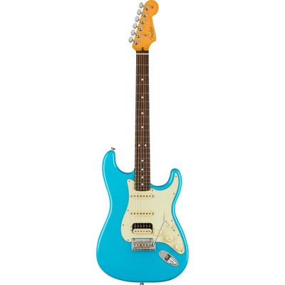 Электрогитара Fender American Pro II Stratocaster HSS, палисандр, синий Майами