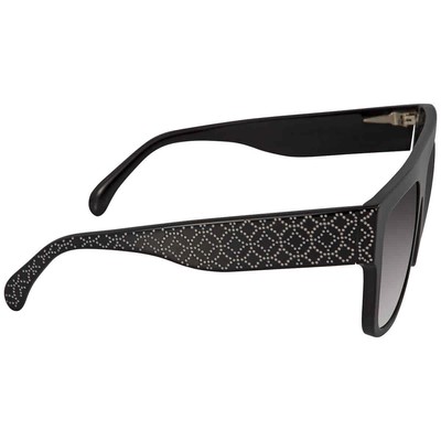 Pre-owned Alaïa Alaia Azzedine Grey Gradient Rectangular Ladies Sunglasses Aa0010s 001 54 In Gray