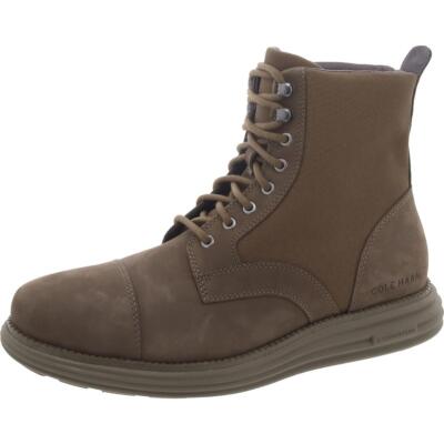 Мужские ботильоны Cole Haan из искусственной кожи на шнуровке BHFO 6727