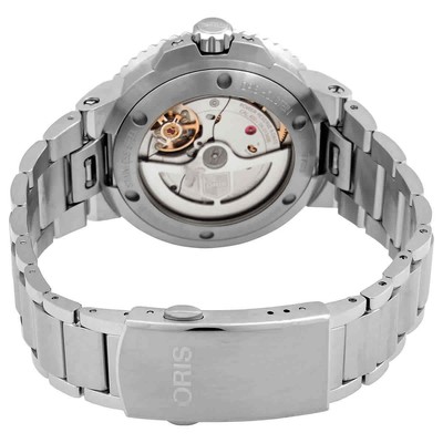 Pre-owned Oris Aquis Automatic Green Dial Men's Watch 01 400 7769 4157-07 8 22 09peb