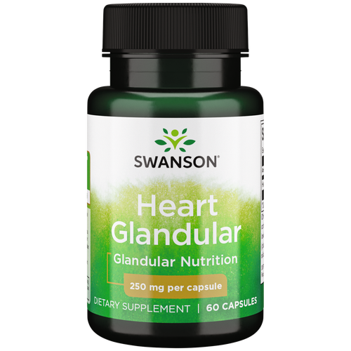 Swanson Heart Glandular 250 мг 60 капсул