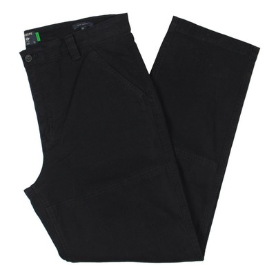 Мужские черные повседневные брюки-чинос прямого кроя средней посадки Dockers 36/34 BHFO 7314