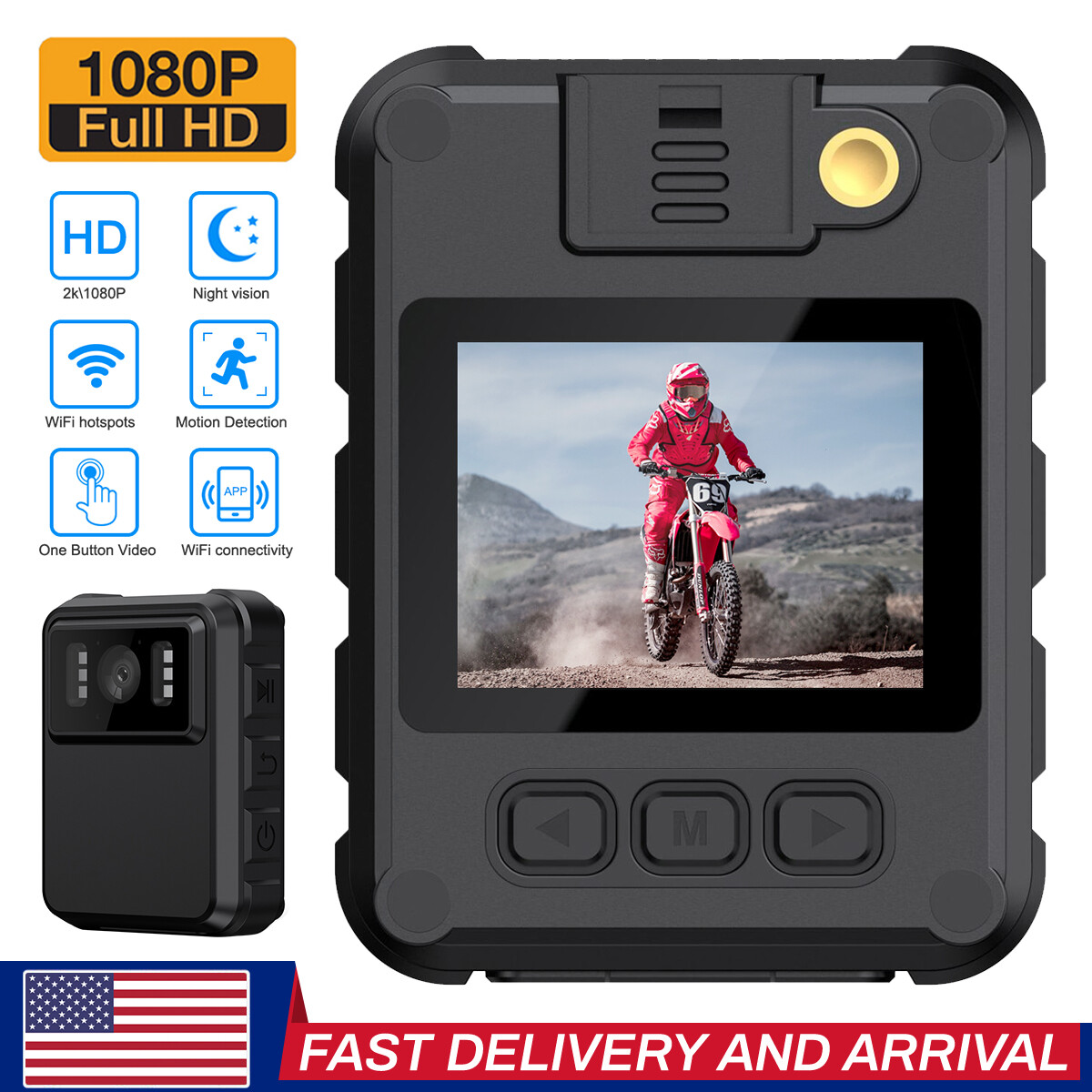 Mini Police Body Camera.