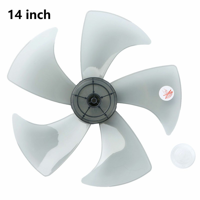 16/18" Plastic Fan Blade 5 Leave Replacement for Pedestal Stand Fan