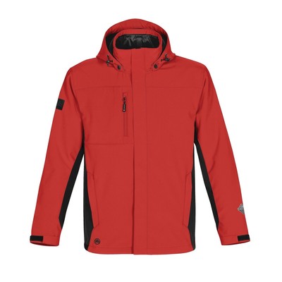 Pre-owned Stormtech Mens Atmosphere 3-in-1 Performance Jacket (waterproof, (bc3074) In Stadium Red/black