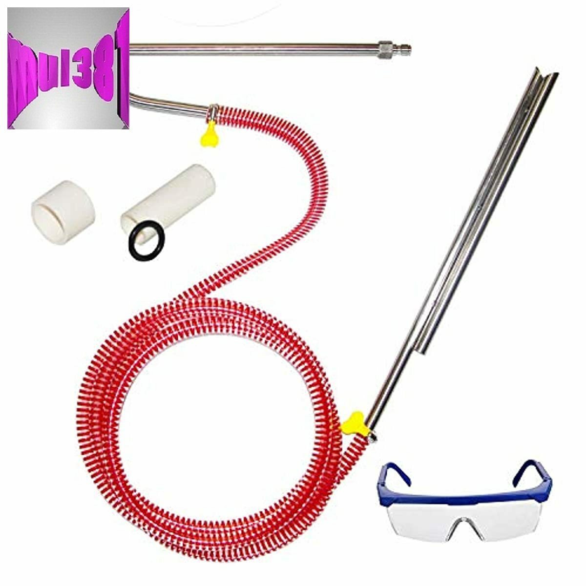 Sandblasting Kit Pressure Washer Dustless Wet Sandblaster Attachment