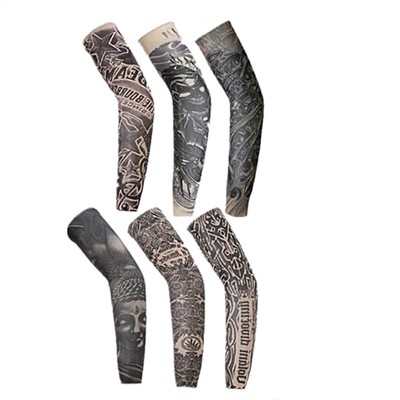 Beetoo Fake Temporary Tattoo Sleeves for Men and Women Arm Sunscreen SleevesU...