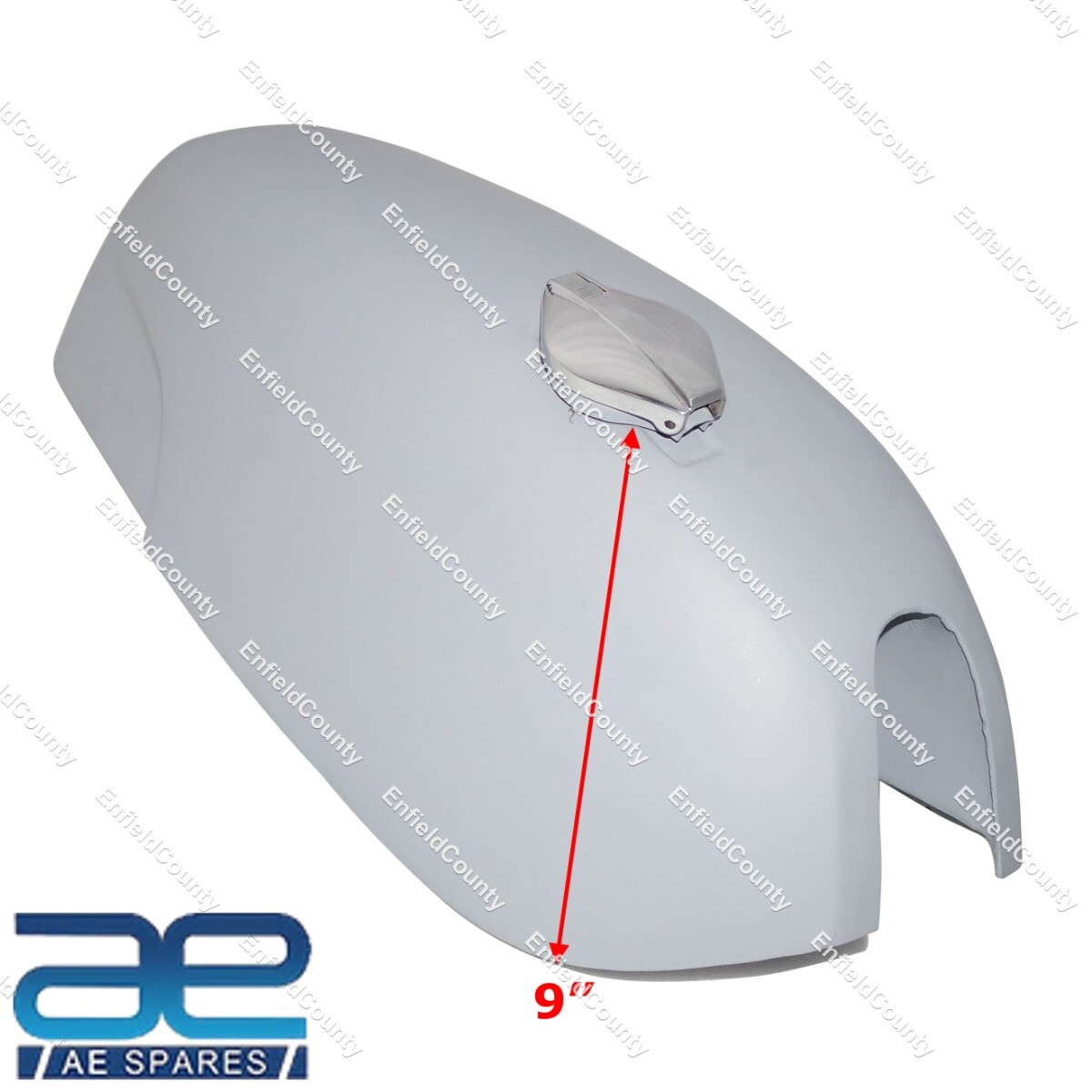 For Norton Commando Fastback Petrol Fuel Tank Raw Steel Ready to Paint  