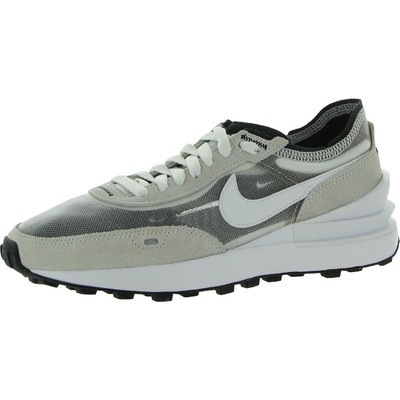 

Бежевые кроссовки Nike Womens Waffle One Beige 7 Medium (B,M) BHFO 6791, Beige/white, Waffle One