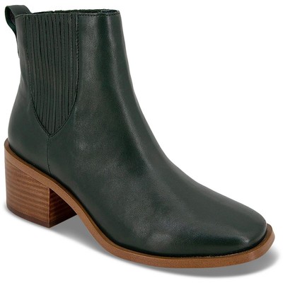 Великолепные женские ботильоны Amalie Green из зеленой кожи 7 средних размеров (B,M) BHFO 7007