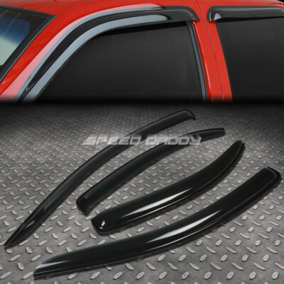 ДЛЯ 07-10 CHEVY AVEO T250 ДЫМЧАТАЯ ТОНИРОВКА ОКОННОГО КОЗЫРЬКА/ЗАЩИТА ОТ СОЛНЦА, ВЕТРА и ДОЖДЯ