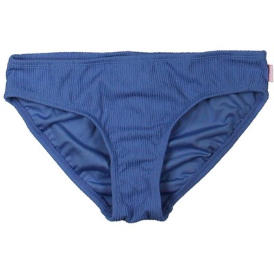 Плавки Seafolly Girls Essential с квадратным дном, синие, с отделениями для плавания, 14 BHFO 1862