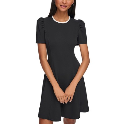 Karl Lagerfeld Paris Womens  Black Formal Mini Sheath Dress 12 BHFO 5679