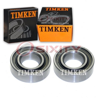 2 pc Timken Rear Wheel Bearings for 1962-1963 Mercury Meteor 2.8L 3.3L 3.6L xs