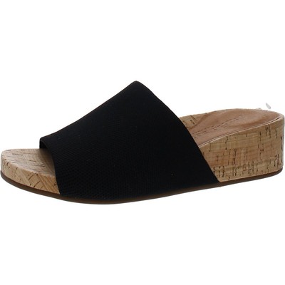 

Gentle Souls by Kenneth Cole Женские босоножки на танкетке Gisele BHFO 3092, Черный, Gisele Wedge Slide