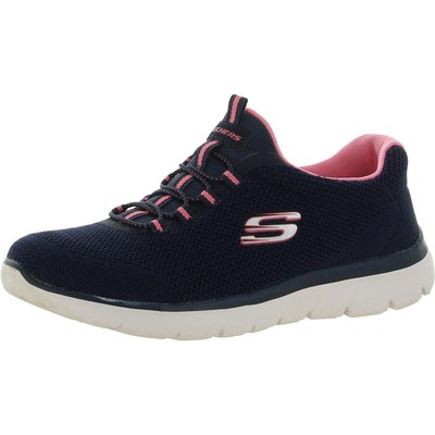 

Женские крутые классические повседневные и модные кроссовки Skechers 6 Medium (B,M) 2193, Navy/pink
