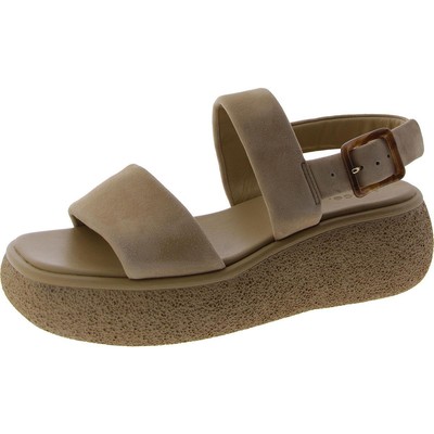 Женские туфли Vince с ремешком на щиколотке из искусственной кожи Laguna Tan 10 Medium (B, M) BHFO 9708