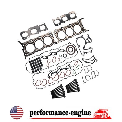 MLS Head Gasket Bolt Set For Kia Sorento/Sedona+Hyundai Santa Fe 3.3L V6 13-20