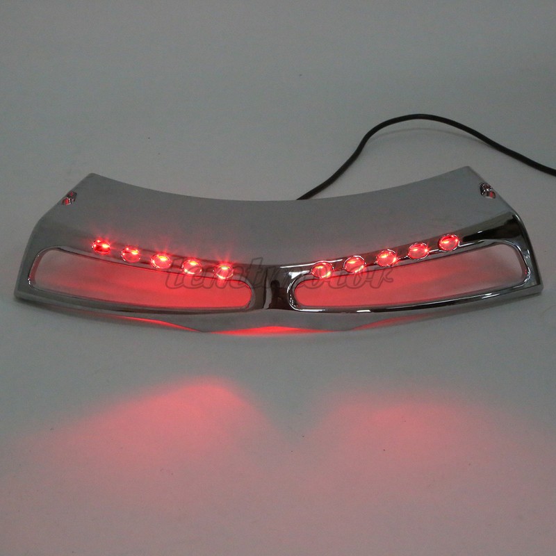 Chrome ABS Plastic Fairing Headlight Lower Grill For Honda Goldwing GL1800 01-17