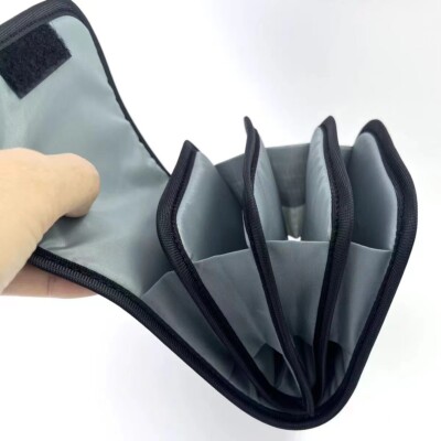 3/4Pocket Camera Lens Filter Carry Case Bag Pouch for 25mm-82mm Filter UV CPL ND