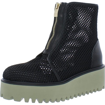 Полностью черные женские потрясающие черные ботильоны на плоской подошве 38 См (B,M) BHFO 4032