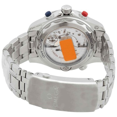 Pre-owned Omega Seamaster Chronograph Automatic Chronometer Blue Dial Men's Watch