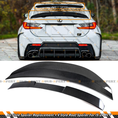 RCF リアバンパー レクサスRCF前期/LEXUS/USC10純正USリアバンパーサイドモール