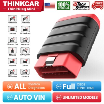 Thinkdiag Mini Bluetooth OBD2 Car Code Reader Scanner Tool Full System ABS SRS
