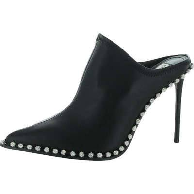 

Женские туфли без задника Steve Madden Venom Black 6.5 Medium (B,M) BHFO 7640, Черный