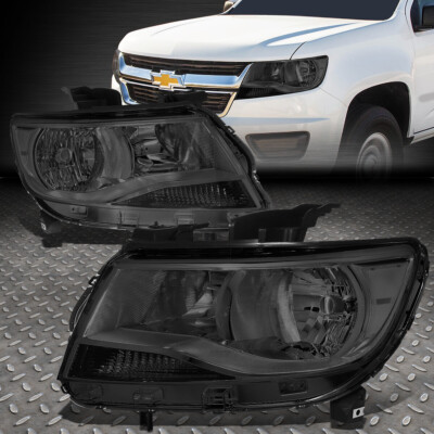 ДЛЯ 15-20 ГОЛОВНЫХ ФОНАРЕЙ CHEVY COLORADO OE STYLE С ДЫМЧАТЫМИ ЛИНЗАМИ И ПРОЗРАЧНЫМИ УГЛОВЫМИ ФАРАМИ