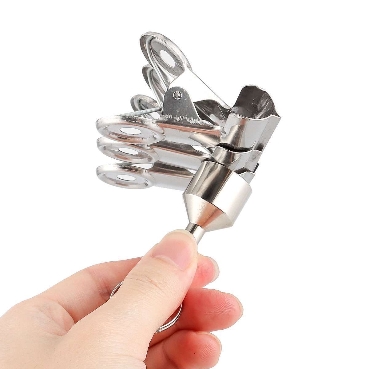 2/4X Keychain Neodymium Magnet for Testing Brass, Gold, Silver, Coins 12/17/21mm