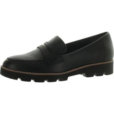 Vionic Womens Cheryl II Lugged Sole Penny Slip-On Loafers Shoes BHFO 3794