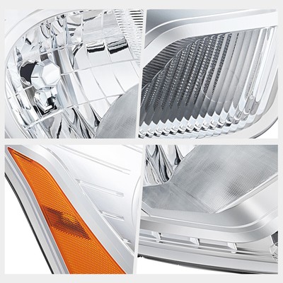 For 15-23 Ford Transit 150-350 Factory Style Right Side Headlight Lamp Chrome