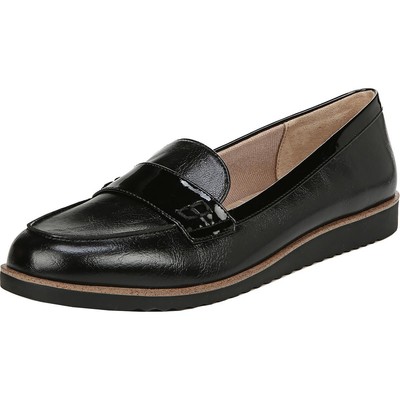 

Женские черные модные лоферы LifeStride Zee на плоской подошве шириной 9 (C, D, W) BHFO 6720, Black athena/patent