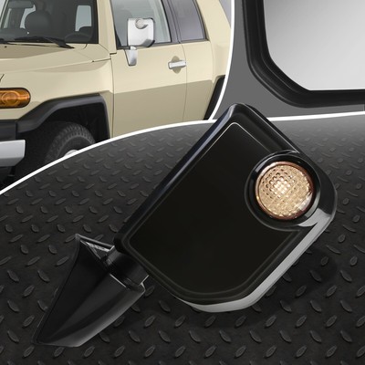 ДЛЯ 07-09 TOYOTA FJ CRUISER OE STYLE С ЭЛЕКТРОПРИВОДОМ + ПОВОРОТНИК НА ЛЕВОЙ БОКОВОЙ ДВЕРИ, ЗЕРКАЛО ЗАДНЕГО ВИДА