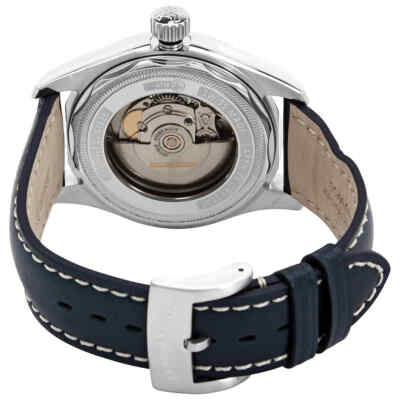 Pre-owned Armand Nicolet Mh2 Automatic Blue Dial Men's Watch A640l-bu-p140bu2