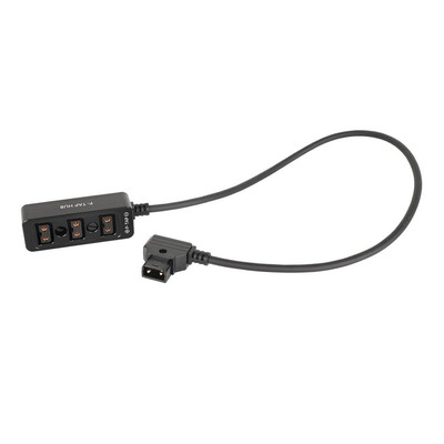 CAMVATE D-Tap B-Type M to 3-Port F D-Tap P-Tap Hub Splitter, черный #C2616
