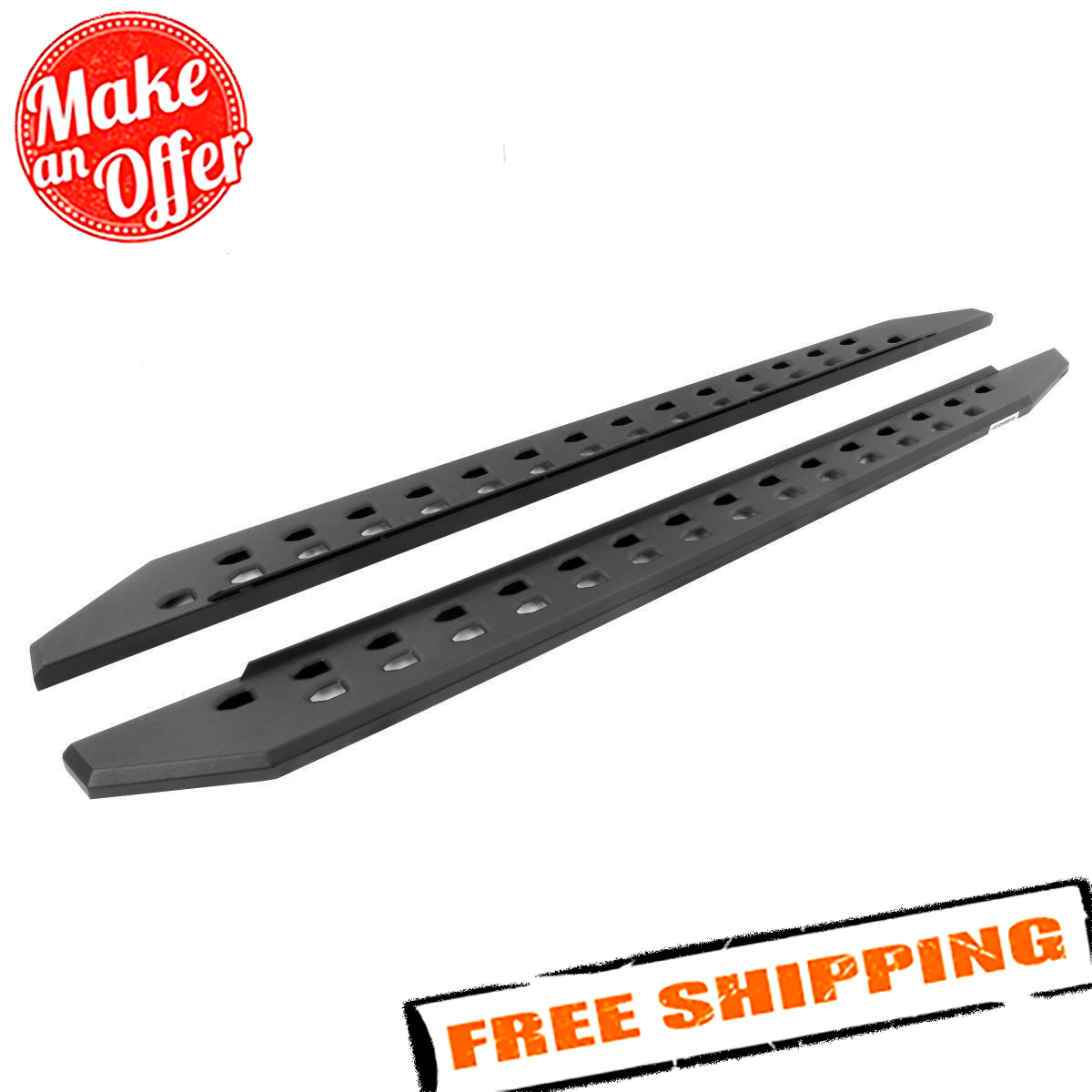 Go Rhino 69400087SPC 87" RB20 Slim Line Running Boards