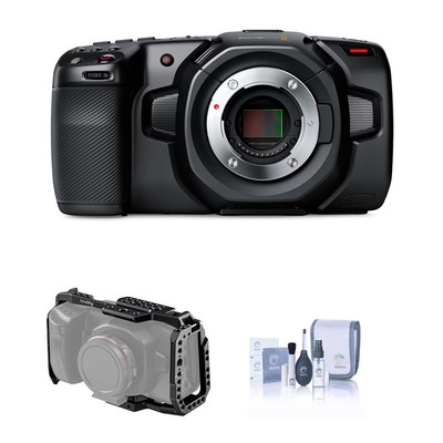Blackmagic Design Pocket Cinema Camera 4K with Pro Bundle #CINECAMPOCHDMFT4K PB