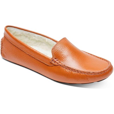 

Женские кожаные слипоны Rockport Bayview из искусственного меха на плоской подошве BHFO 2550, Tan, Bayview