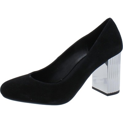 Женские черные замшевые туфли-лодочки MICHAEL Michael Kors 9.5 Medium (B,M) BHFO 7587