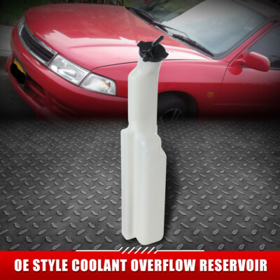ДЛЯ 97-02 MITSUBISHI MIRAGE OE STYLE РЕЗЕРВУАР ДЛЯ ПЕРЕЛИВА ОХЛАЖДАЮЩЕЙ ЖИДКОСТИ В СТИЛЕ OE + КРЫШКА