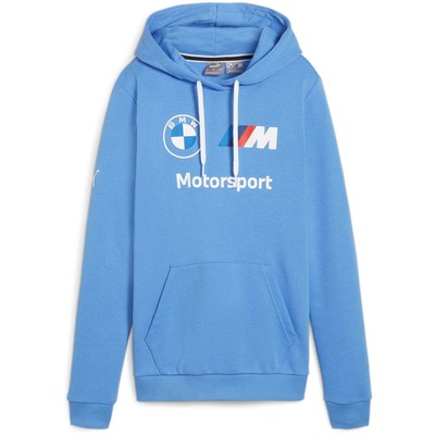 Флисовая толстовка с капюшоном Puma Womens Standard BMW M Motorsport Essentials с логотипом BLUSK-L