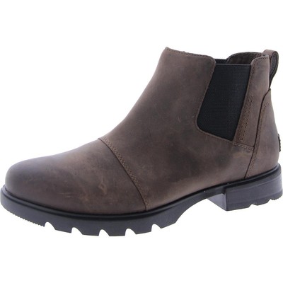 Повседневные ботильоны Sorel Womens коричневого цвета на плоской подошве, размер 9,5 (B,M), BHFO 4641