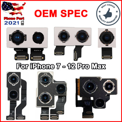 OEM Rear Back Main Camera Replacement for iPhone 14 13 12 11 Pro XS MAX XR X 8 7