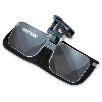 Carson VM-10 1.75x Clip-On VisorMag Clip-on Flip-up Лупа