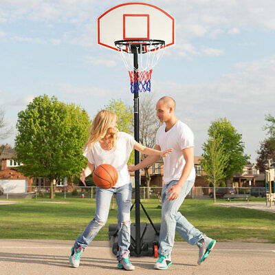 Basketballkorb Mobil Basketballständer Basketballnetz Basketballanlage 165-215cm